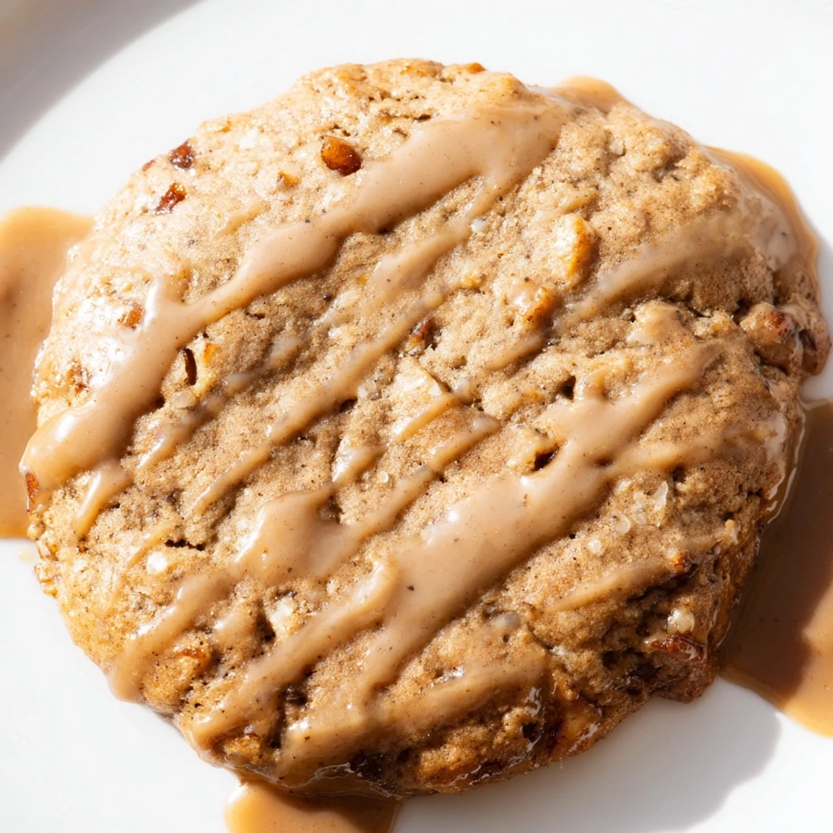 Soft chewy sticky toffee pudding cookies studded with sweet dates and toffee