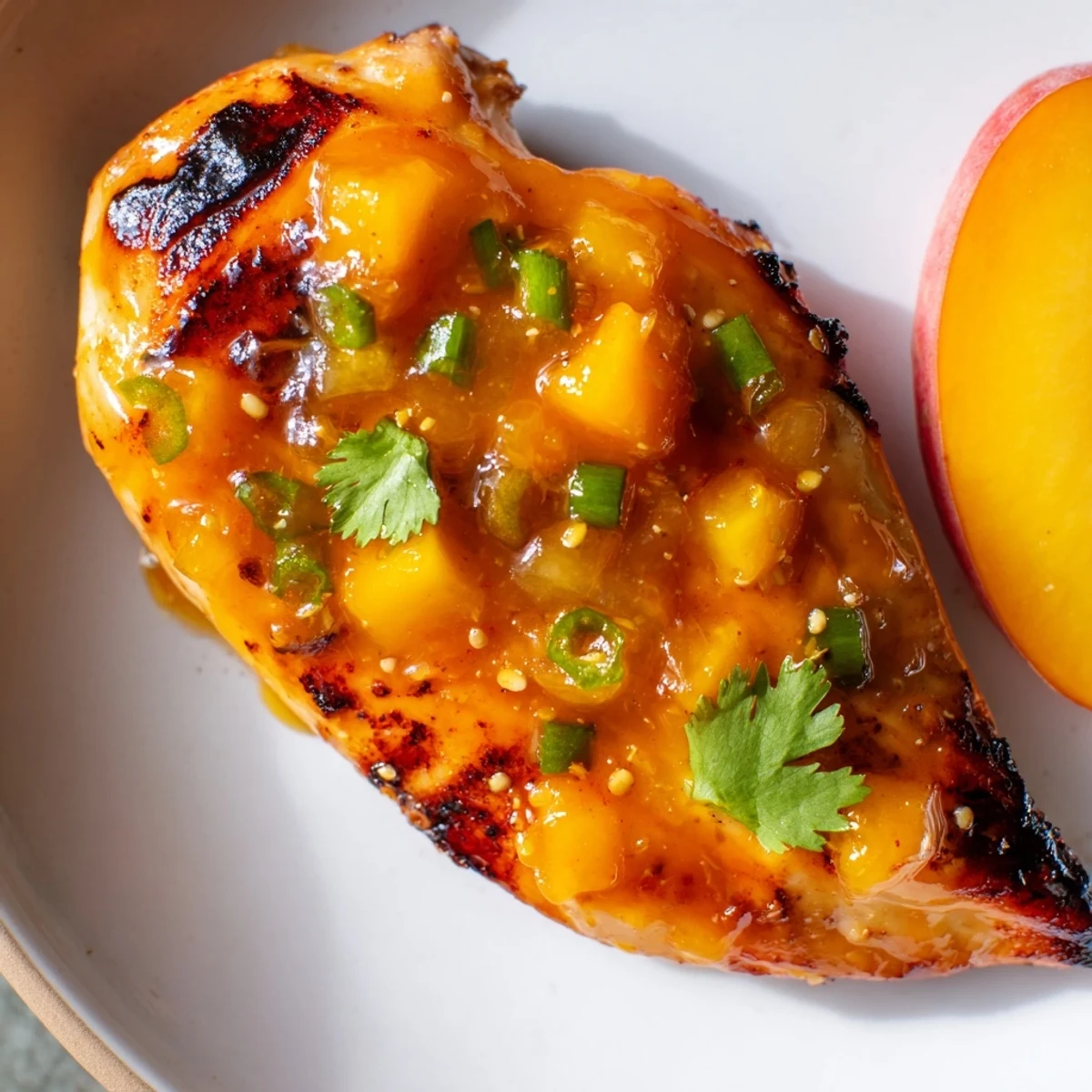 Jalapeno Peach Chicken