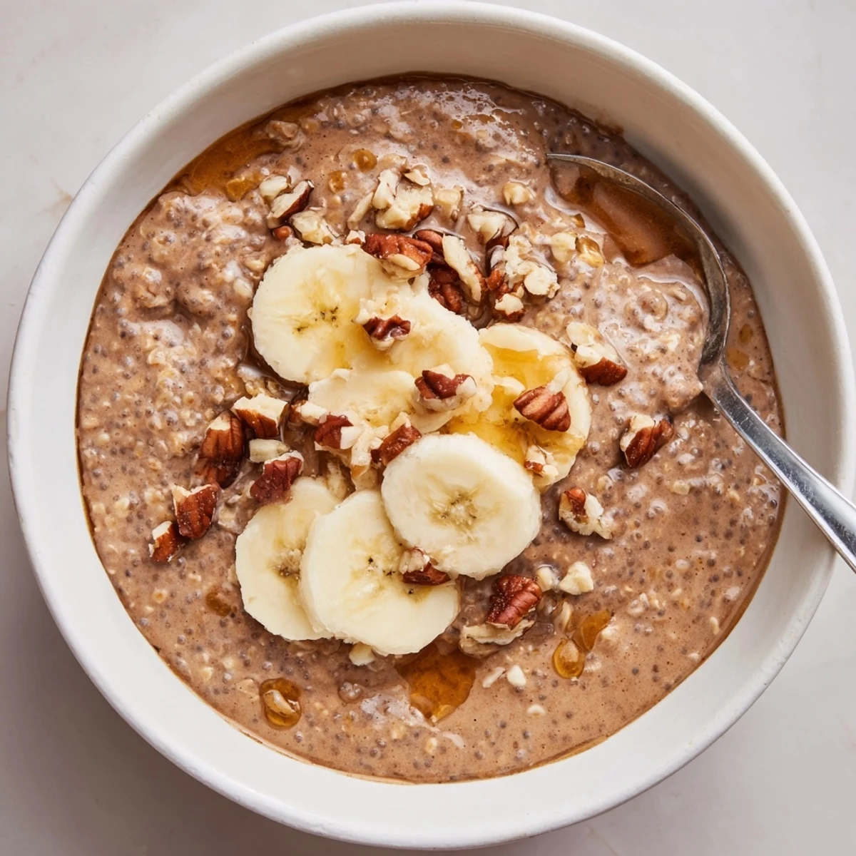 Make ahead Brown Sugar Coffee Overnight Oats with hint of vanilla and cinnamon