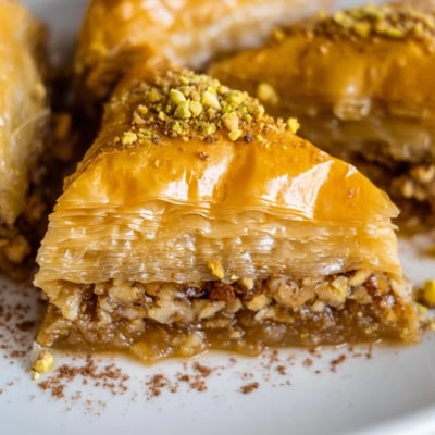 Bosnian Baklava Layered Nut Pastry