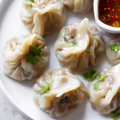 Nepali Momo Steamed Dumplings