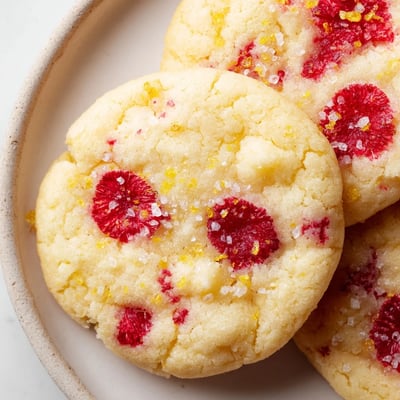 Lemon Raspberry Cookies
